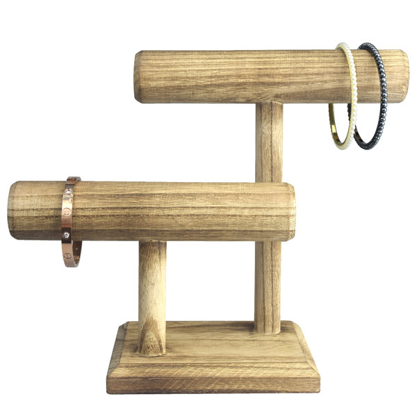 Loon Peak® Wooden T Bar Jewelry Stand & Reviews Wayfair